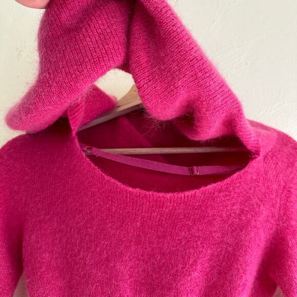 JACQUEMUS La Montagne 'La Maille Ascua' Pink Sweater Sz Small - Picture 7 of 11